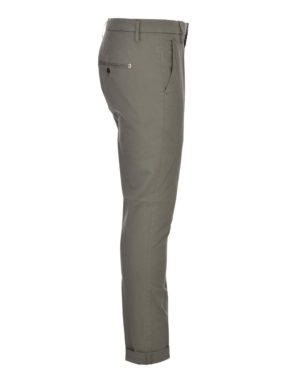 Pantaloni Gaubert slim in popeline leggero