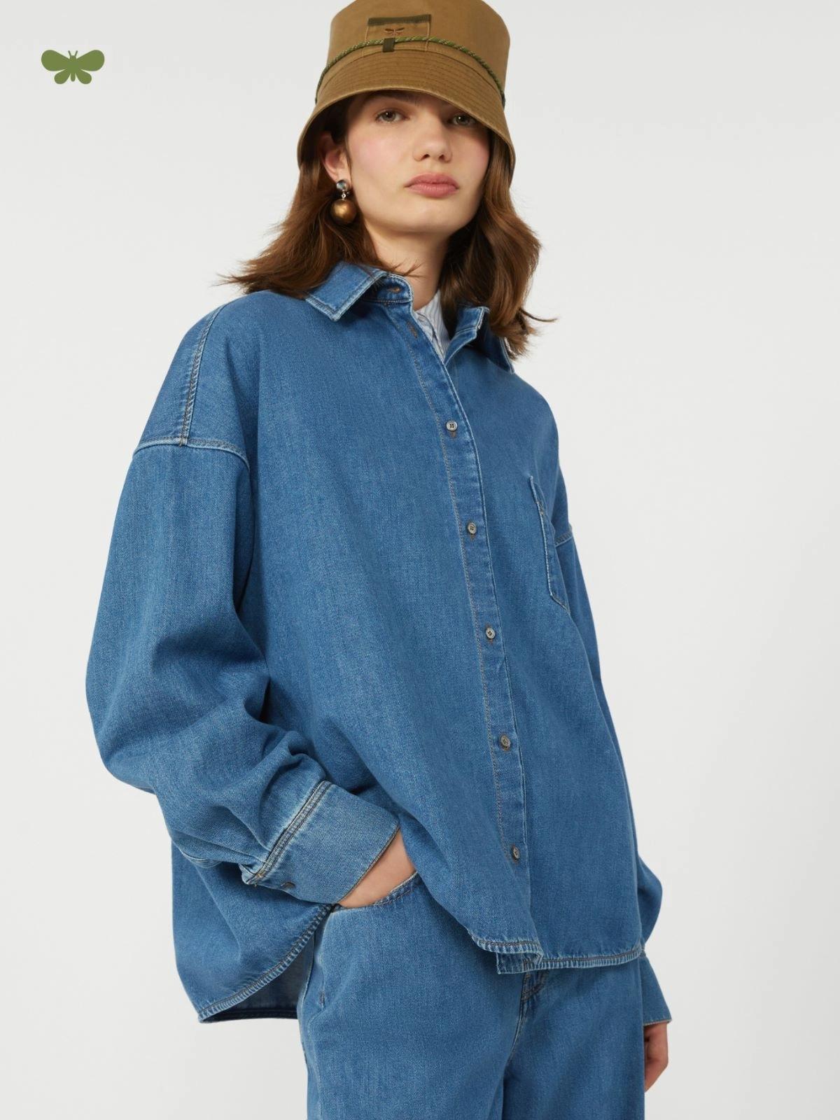 WKDFOGGIA<BR/>Camicia in denim di cotone WKDFOGGIA 002 WEEKEND 
