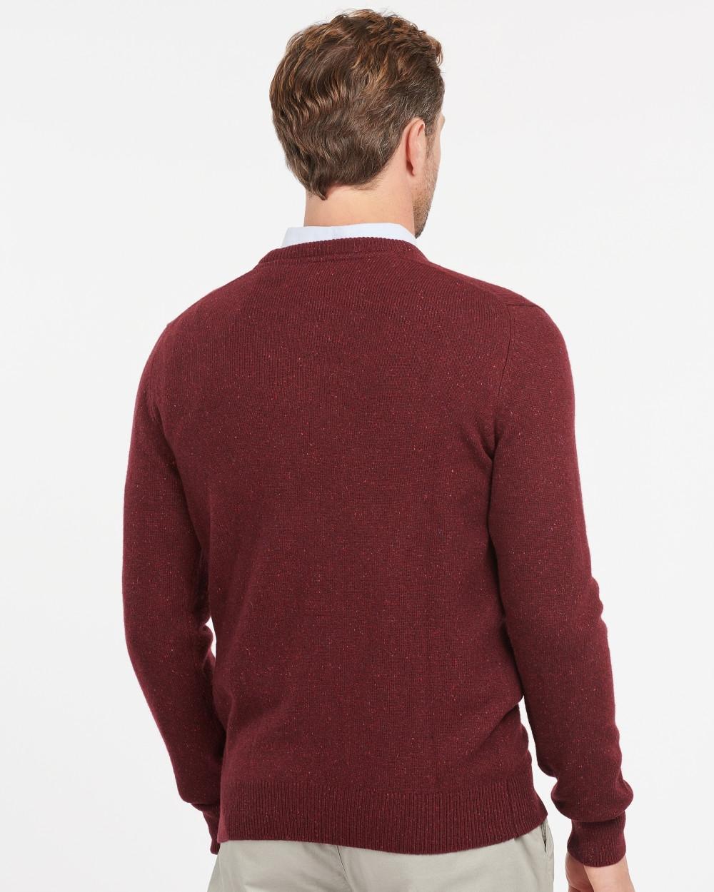 Maglia in pura lana Essential Tisbury MKN0844 RE56 BARBOUR 