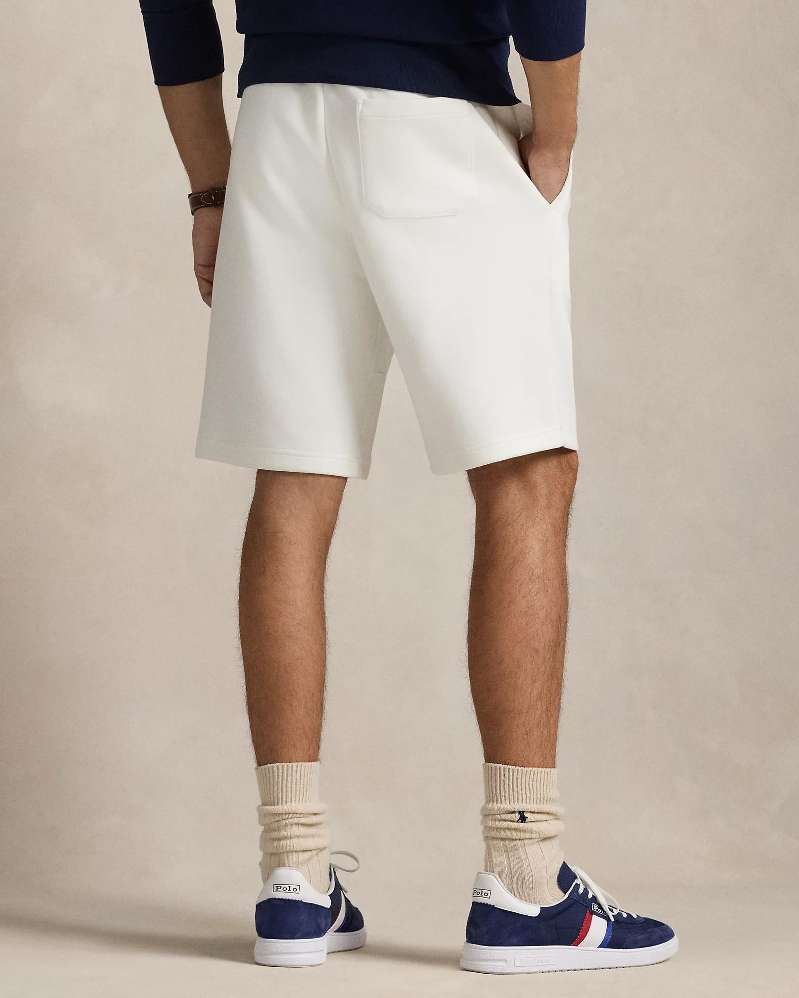Short  in misto cotone a maglia doppia <BR/> 710881520 007 RALPH LAUREN 