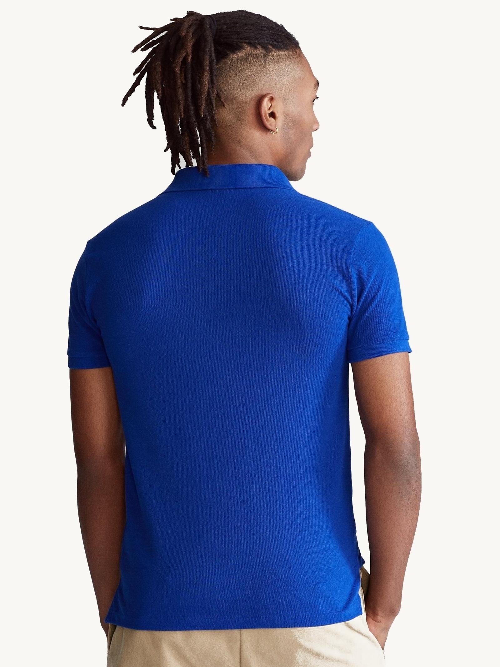 Polo uomo in cotone di piqué 710795080 001 RALPH LAUREN 