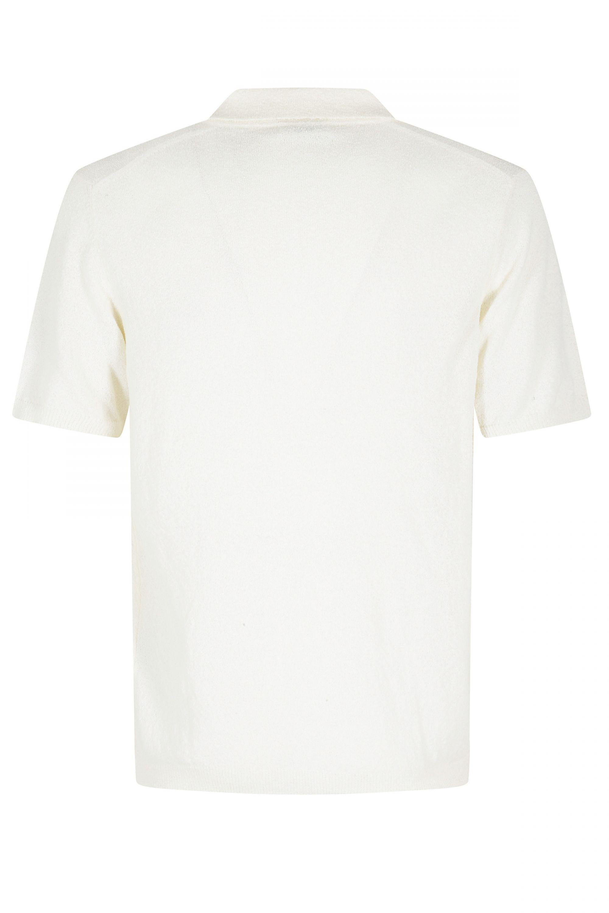Polo Leggera Spugna Ecru<BR/> 261MYA44124 01 ROBERTO COLLINA 