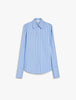 Camicia in popeline a righe