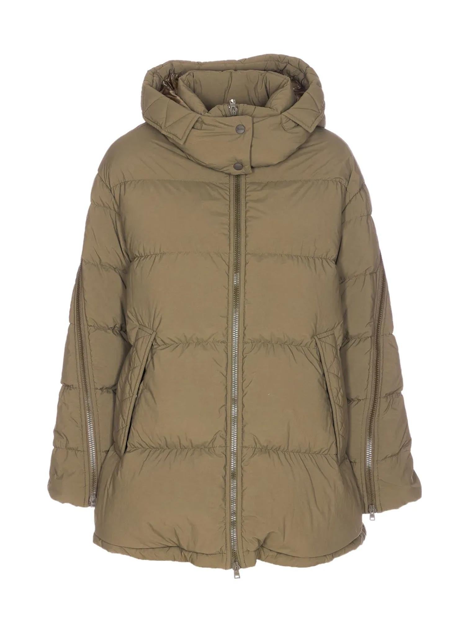 Piumino con cappuccio rimovibile<BR/> PI002097D12626 7740 HERNO 