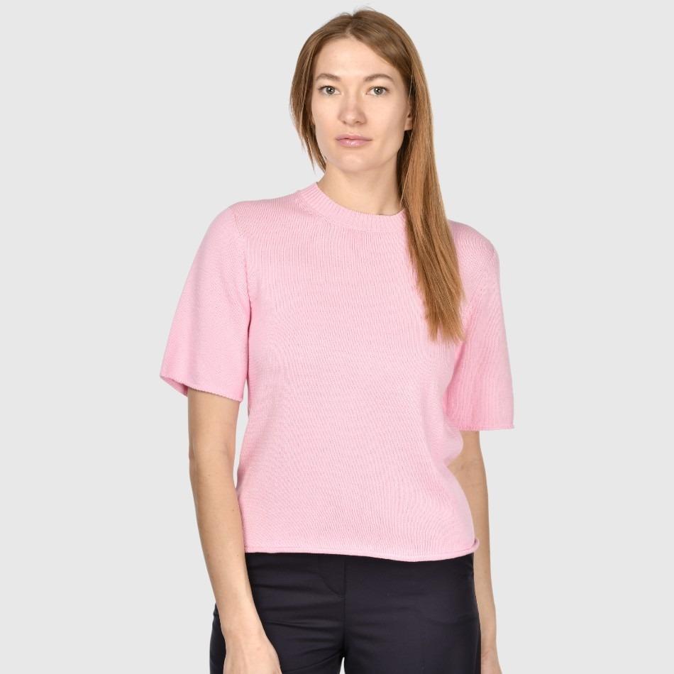 T-shirt in maglia rasata a 2 fili 2422013835 206 GRAN SASSO 