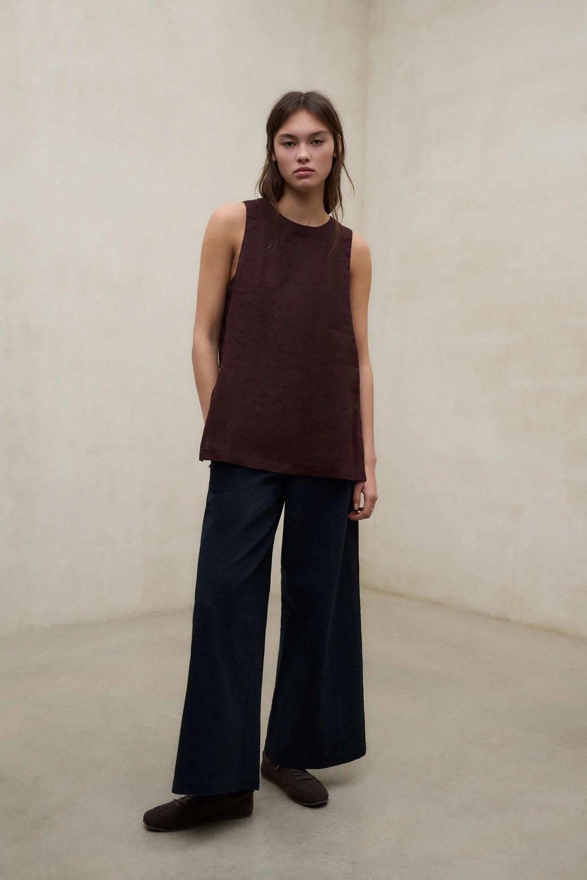 Camicia Sia Marrone<BR/><BR/> SIA 538 ECOALF 