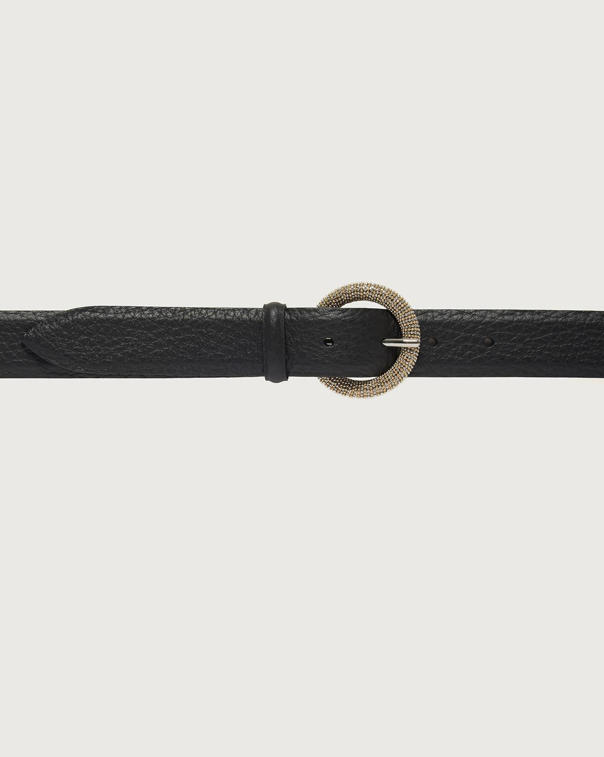 Cintura classica Soft in pelle D10318SOF NERO ORCIANI 