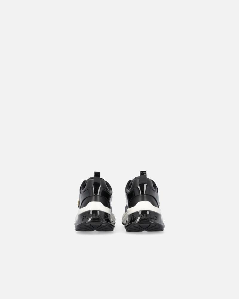 Sneakers Ariel effetto pelle con dettagli specchio<BR/><BR/> SS0027P025 Z99 PINKO 