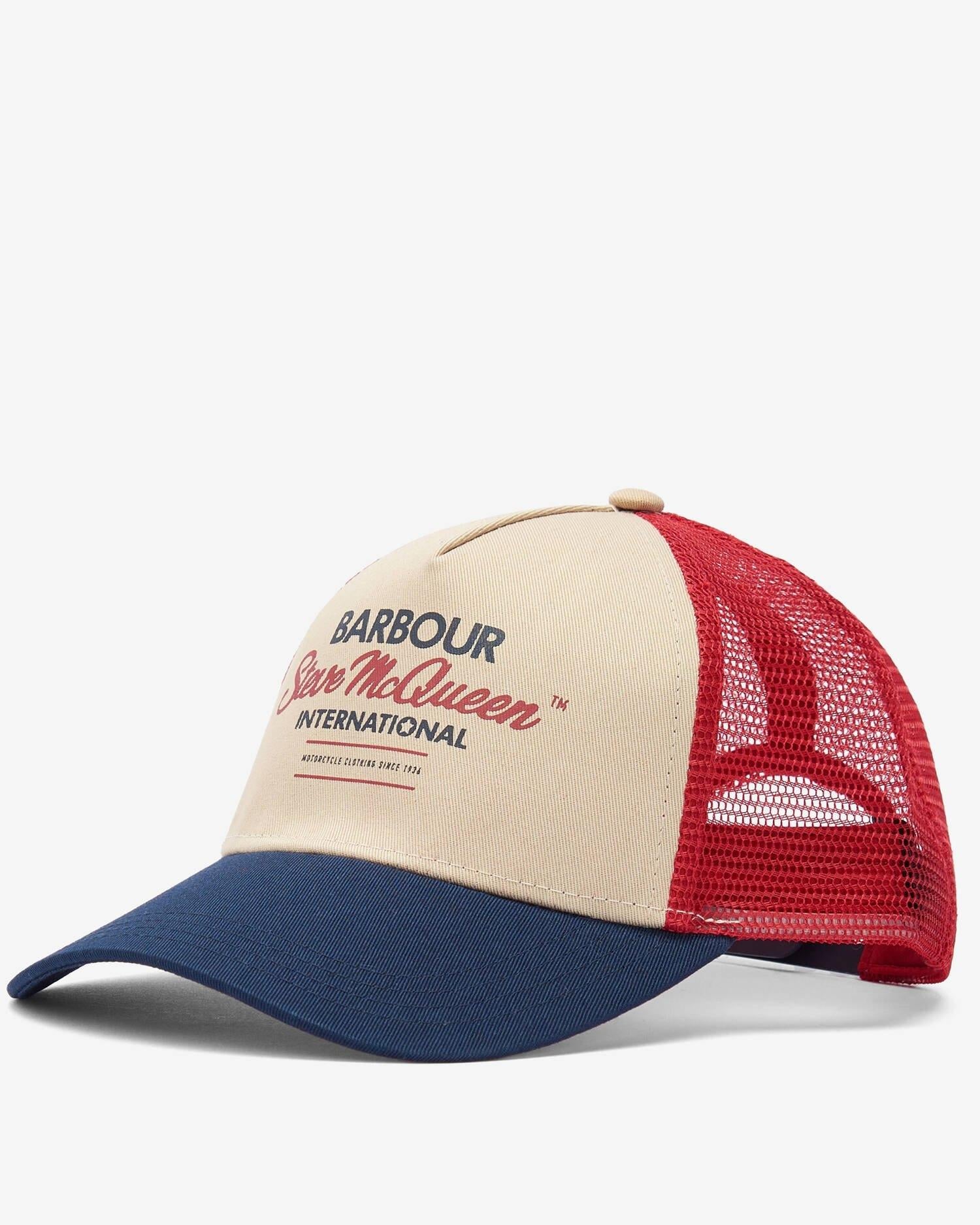 Steve McQueen Trucker Cap<BR/> MHA0478 NY15 BARBOUR 