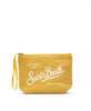 Pochette Aline in lino giallo