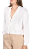 CARDIGAN RASATO CON MICRO PAILLETTES