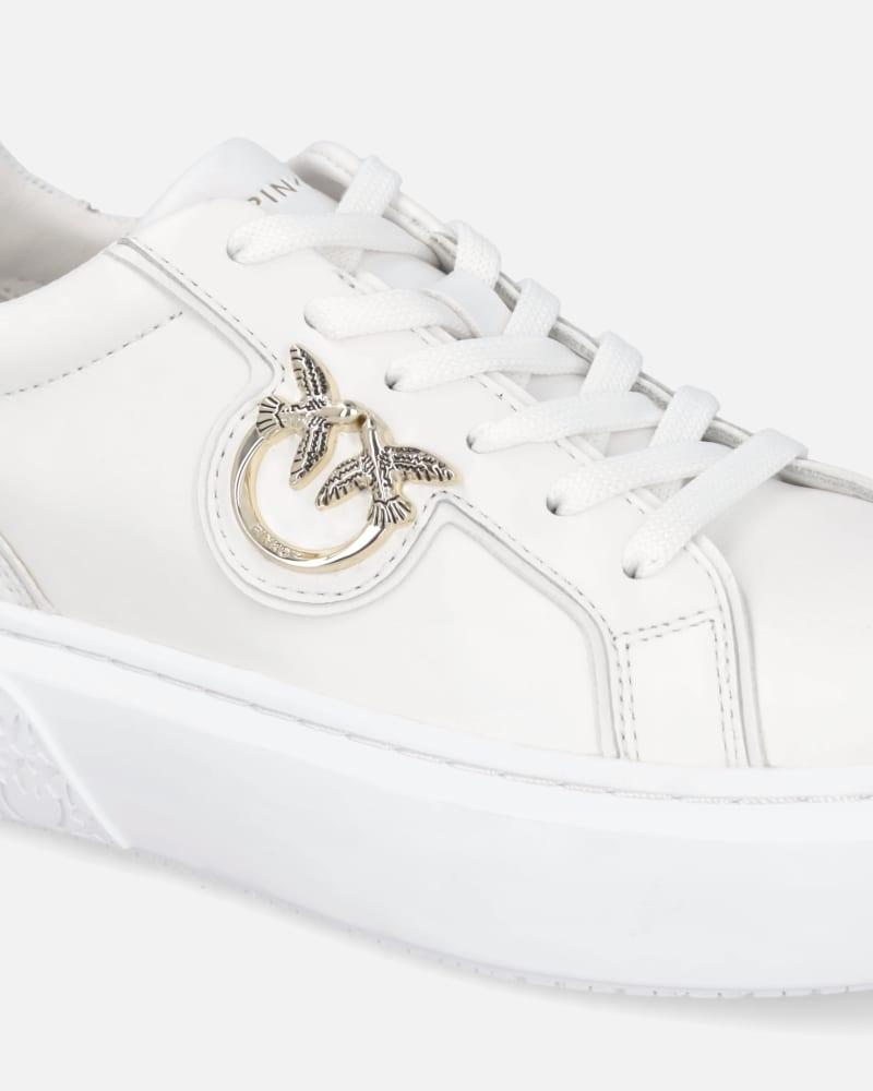 Sneakers flatform con suola alta e logo in metallo<BR/><BR/> SS0003P014 ZIA PINKO 