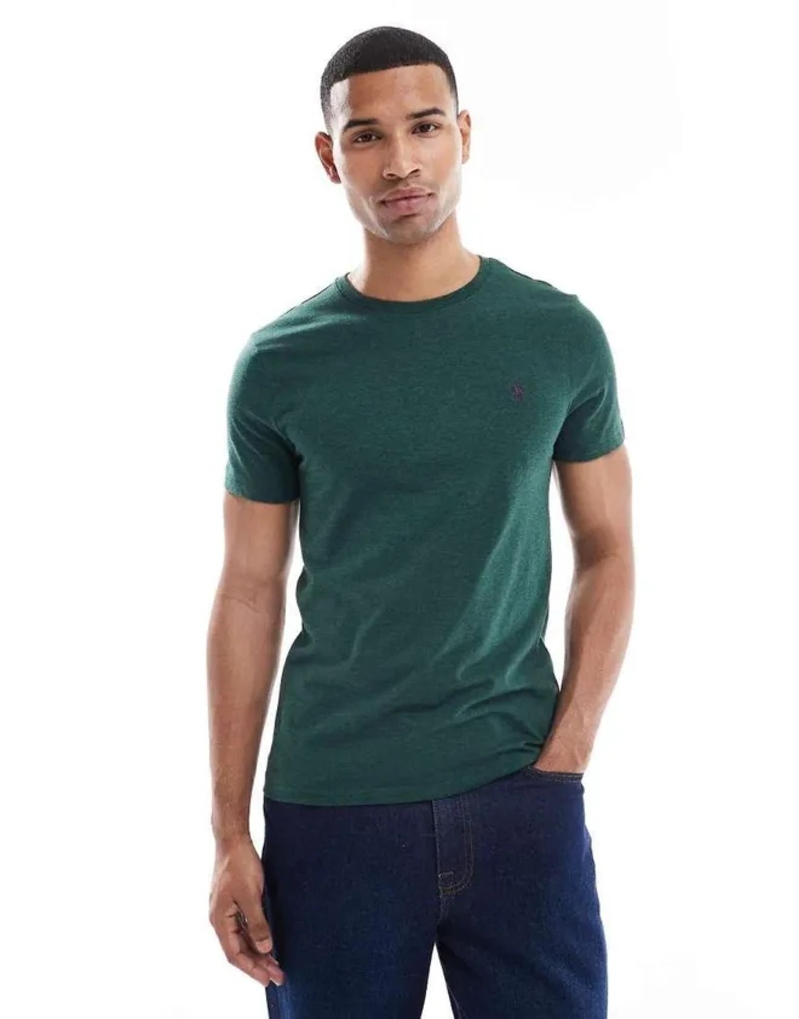 T-shirt in cotone mezza manica 710671438 460 RALPH LAUREN 
