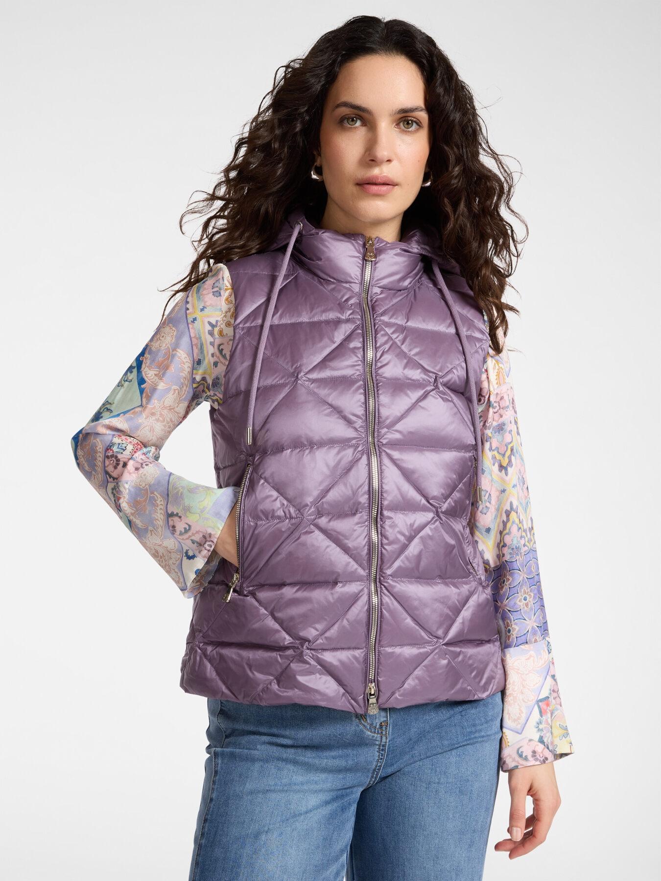Piumino lightweight senza maniche<BR/> F806P000192N F9 ELENA MIRO 