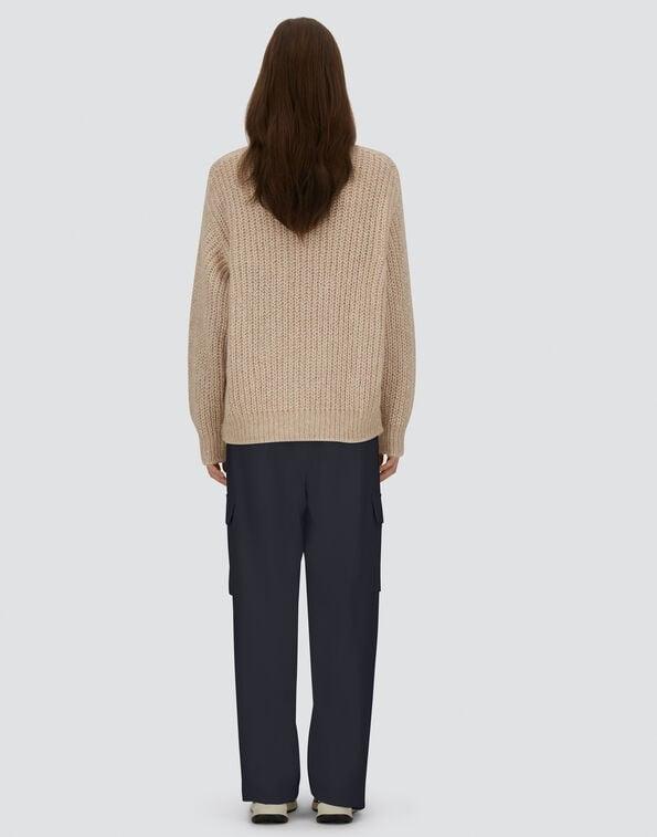 PANTALONI CARGO IN FLUID WOOL<BR/> PT000179D33453 9487 HERNO 