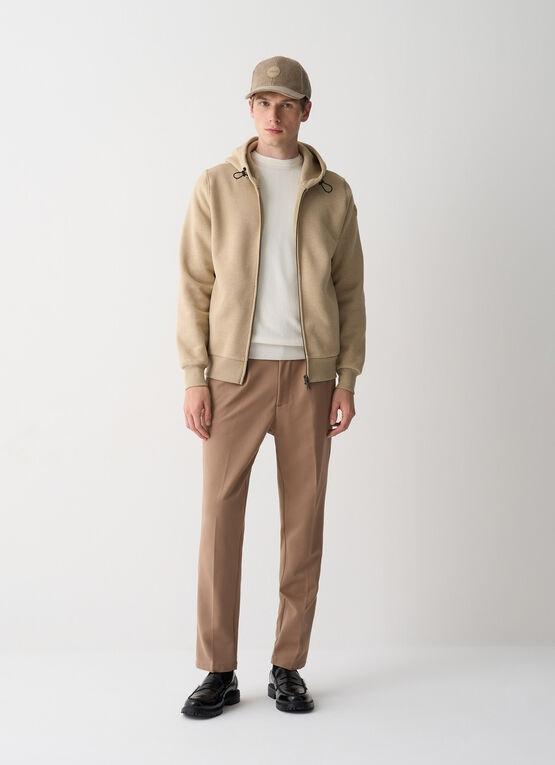 Felpa con cappuccio mélange<BR/> 6287 731 COLMAR 