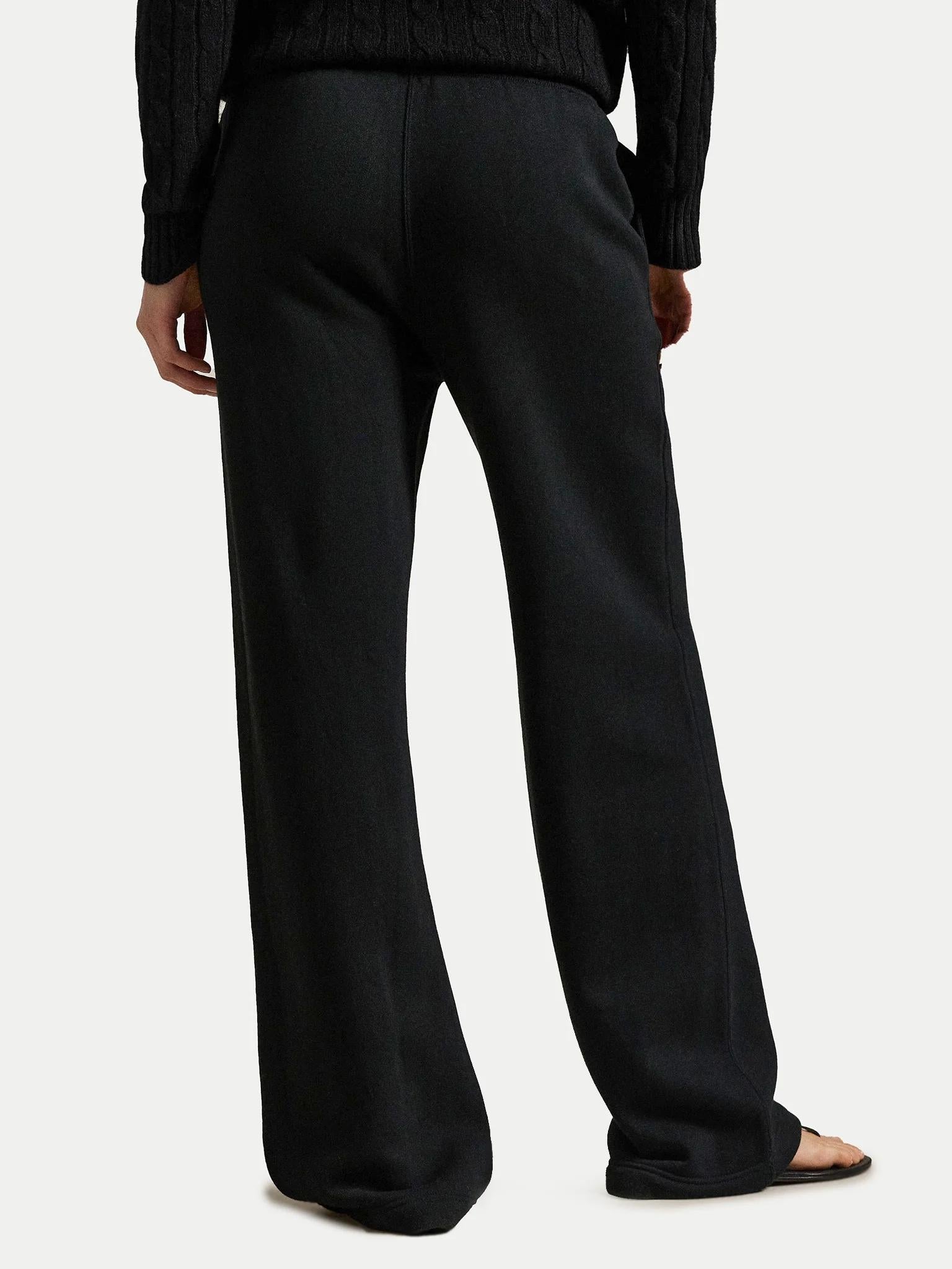 Pantaloni da tuta in misto cotone Wide Leg 211977959 002 RALPH LAUREN 