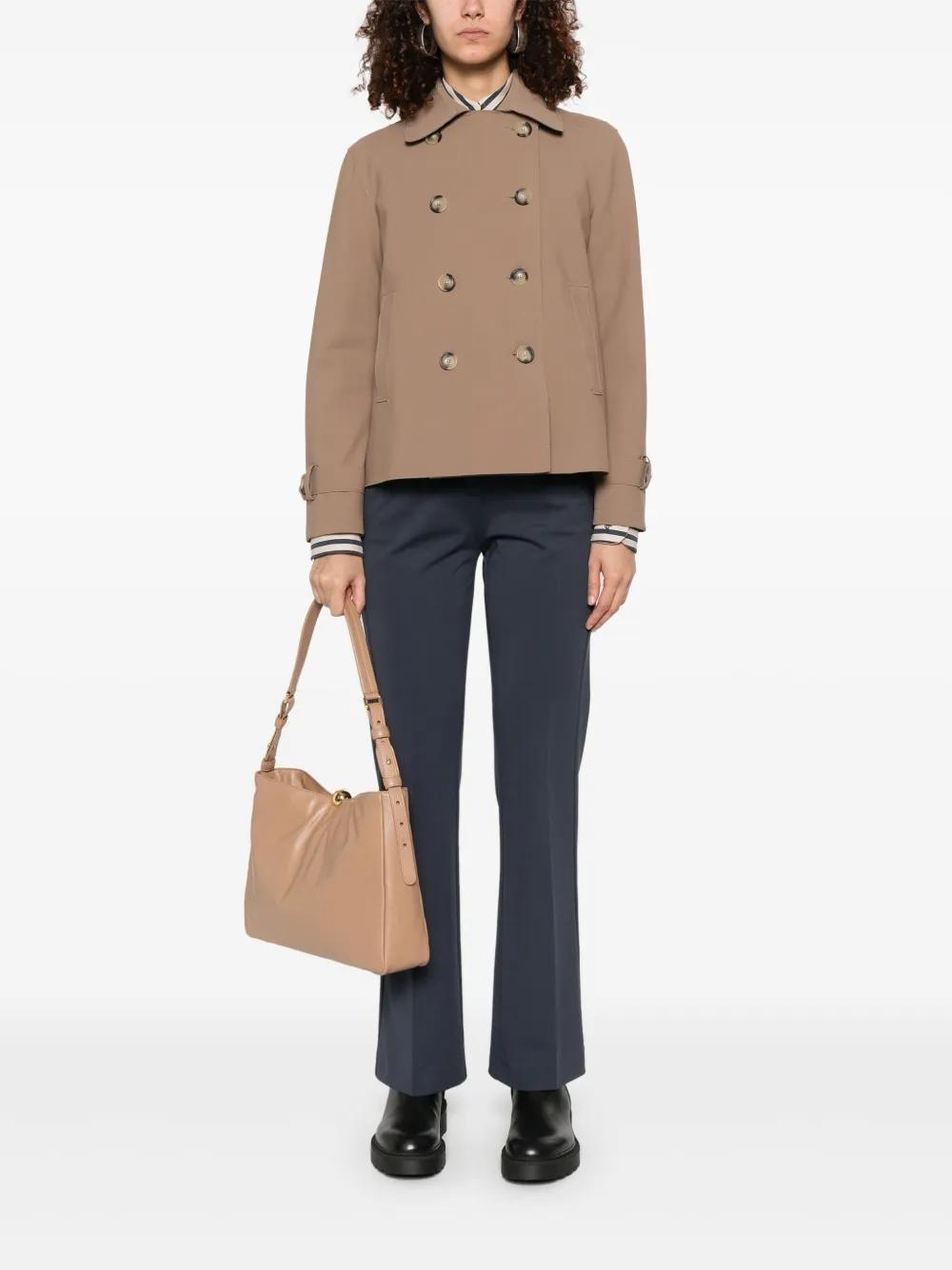 Pantaloni eleganti svasati a vita alta<BR/><BR/> 104926A0HM G82 PINKO 