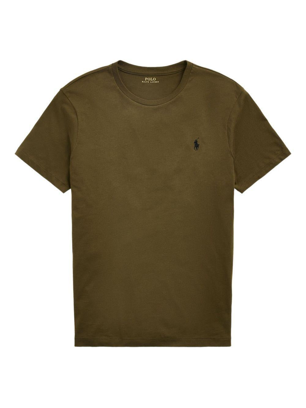 T-shirt in cotone mezza manica 710671438 180 RALPH LAUREN 
