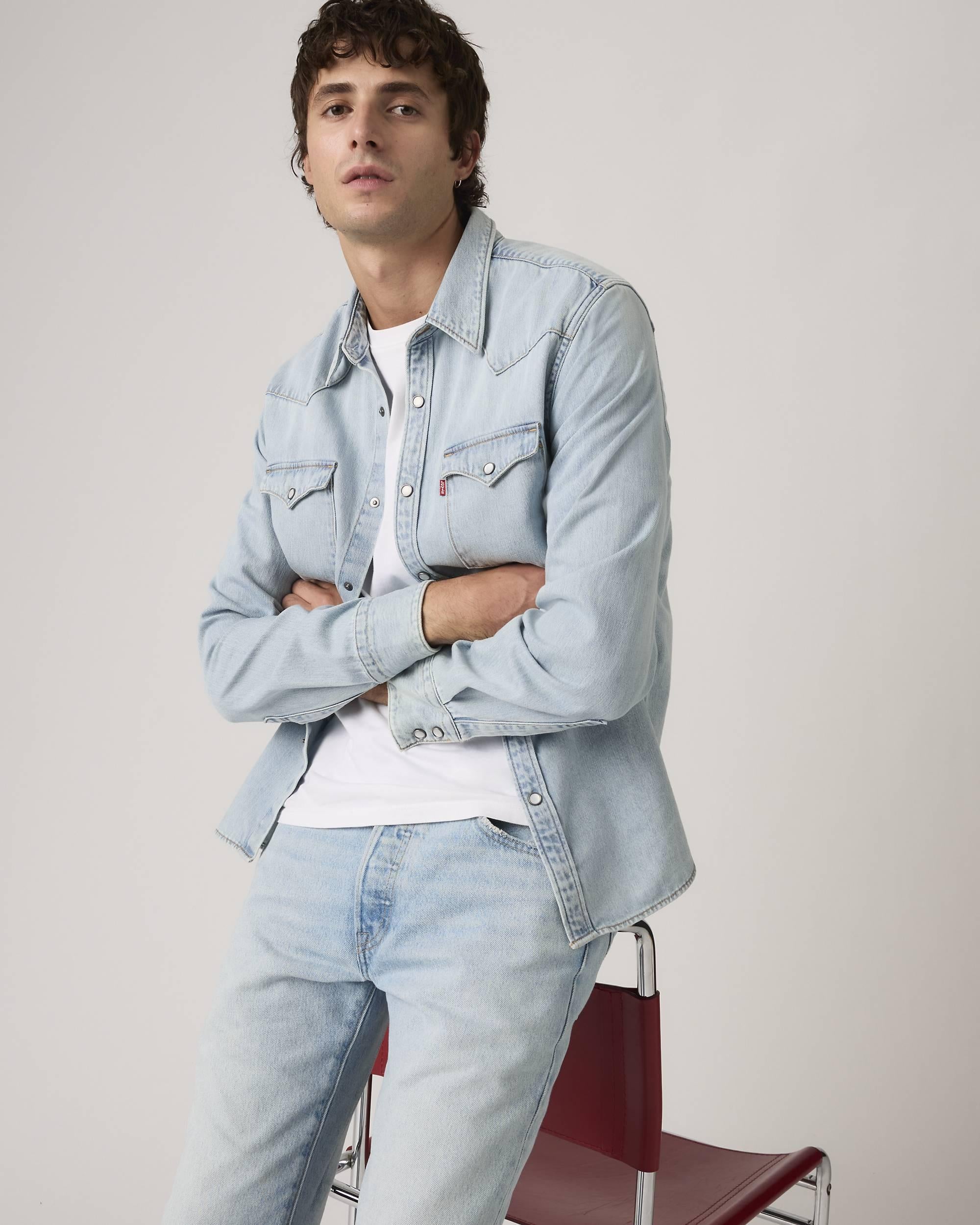 Barstow Standard Fit Western Shirt 85744 0118 LEVI'S 