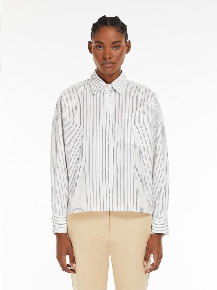Camicia donna in popeline di cotone AUREO 071 WEEKEND 