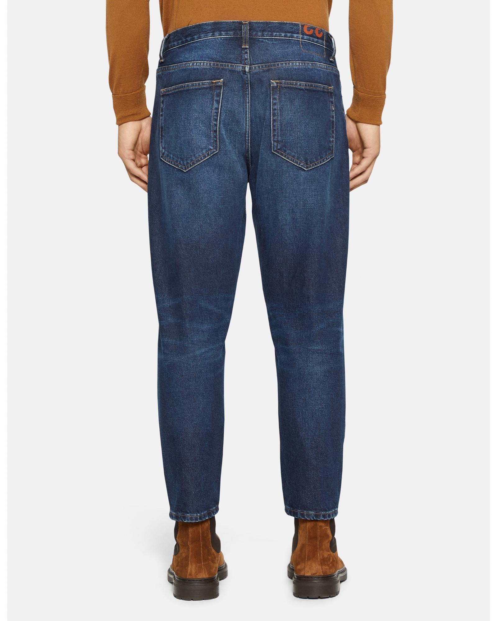 Jeans uomo Jago in cotone denim
