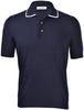 POLO IN MAGLIA CON DETTAGLI A CONTRASTO