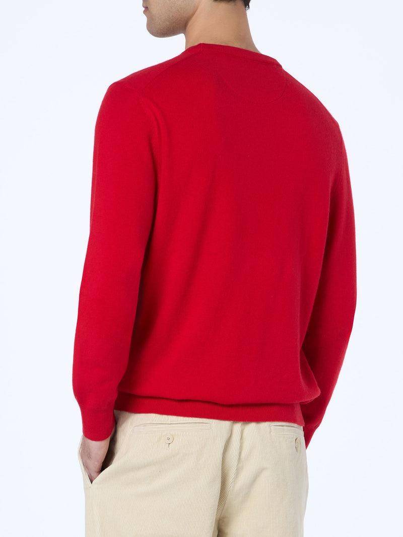 Maglione uomo girocollo in misto cashmere Regent