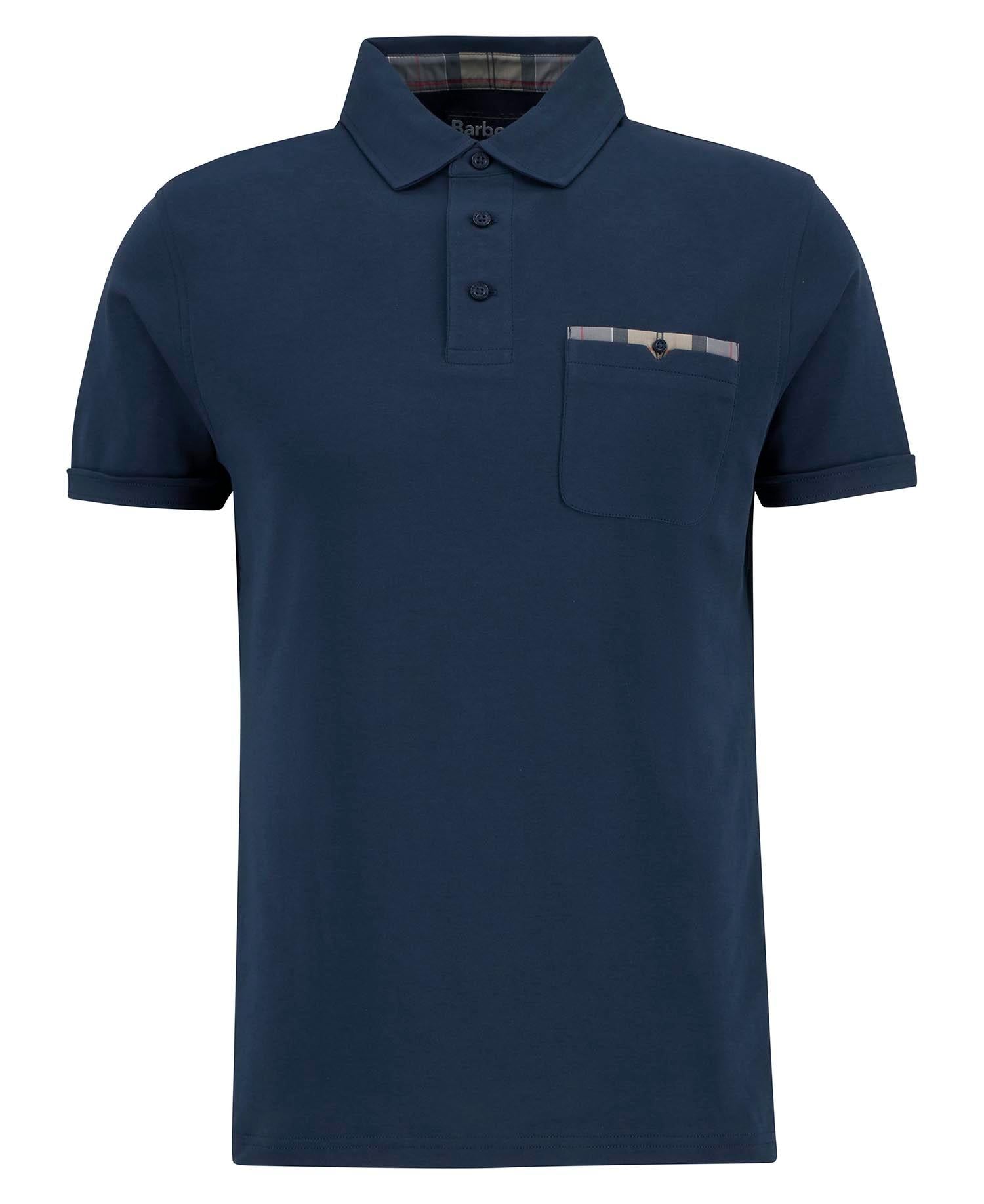 Polo Corpatch a maniche corte leggermente aderente<BR/> MML1496MML NY91 BARBOUR 