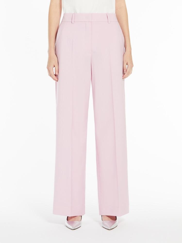 Pantalone donna a palazzo in tela di lana VISIVO 004 WEEKEND 