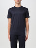T-shirt basic con logo in tono