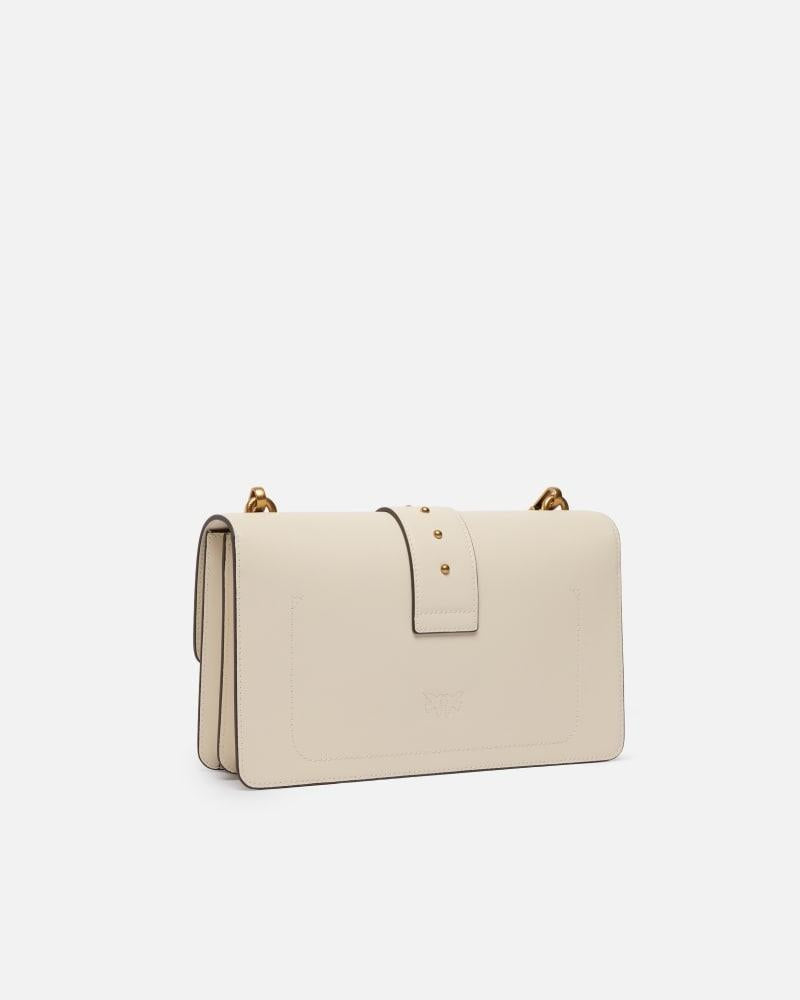 Borsa a mano media Love Bag One in pelle 105857A0F1 Z14Q PINKO 