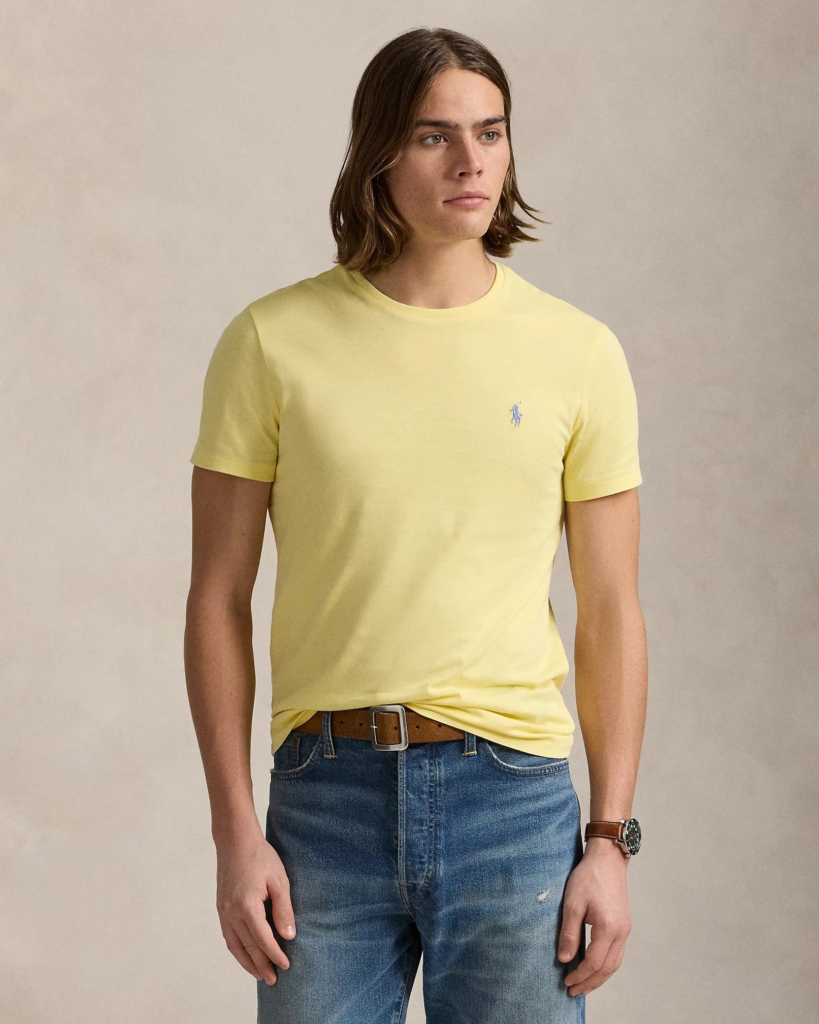 Maglietta in jersey di cotone<BR/> 710671438 414 RALPH LAUREN 