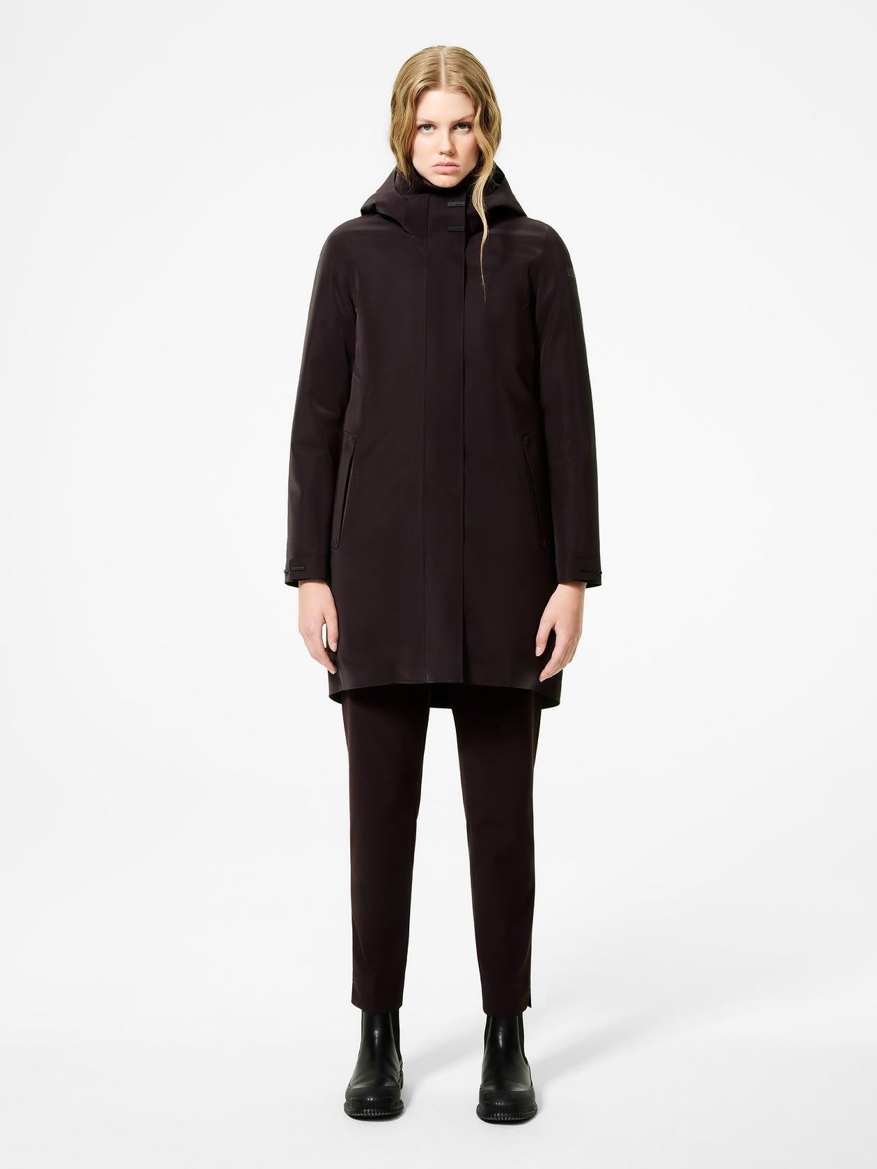 Double Silicon Floating Parka K Wom Jkt<BR/> W25512 73 RRD 