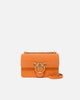 Borsa a tracolla piccola Mini Love Bag One in pelle stampa coccodrillo