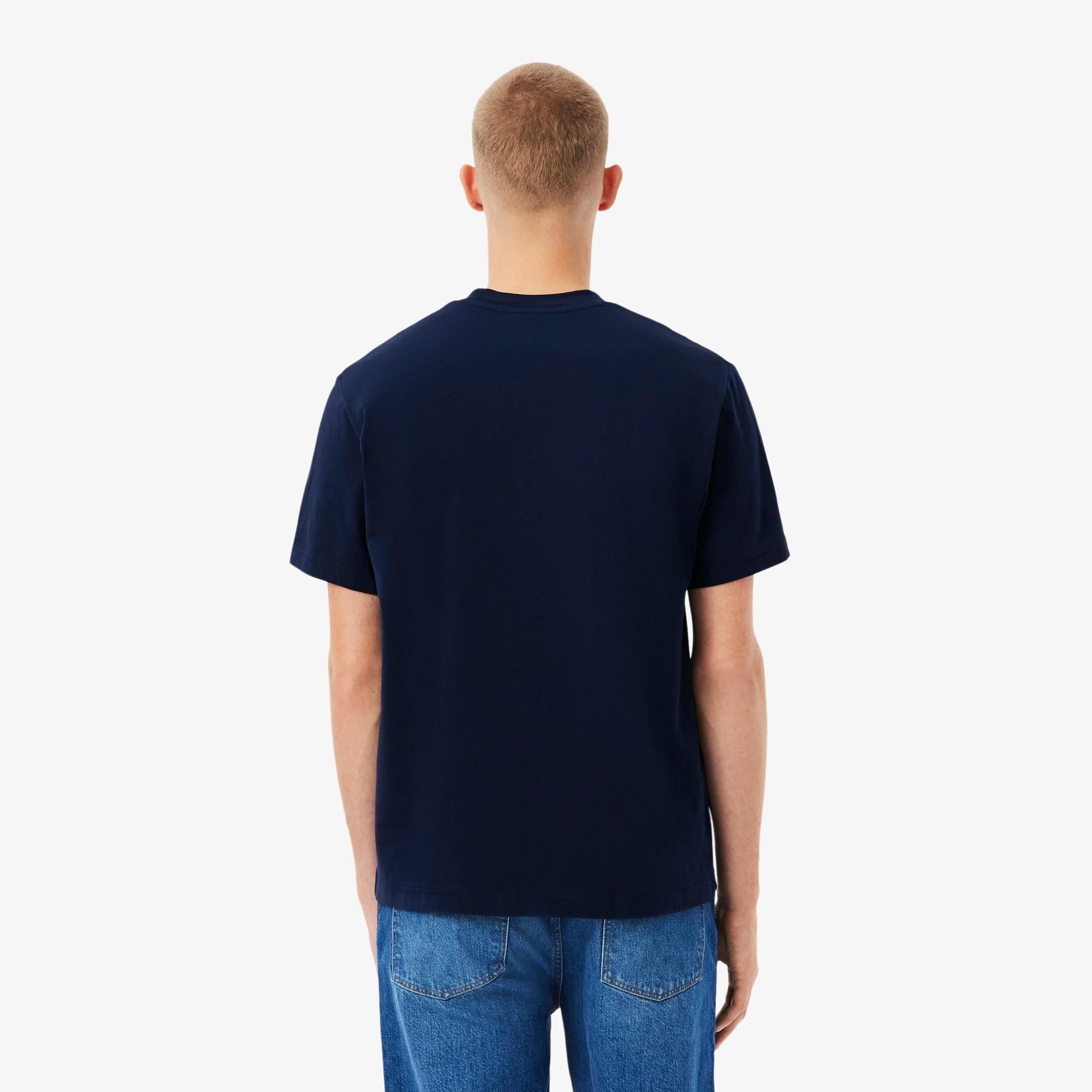 T-shirt uomo in cotone TH7318 166 LACOSTE 