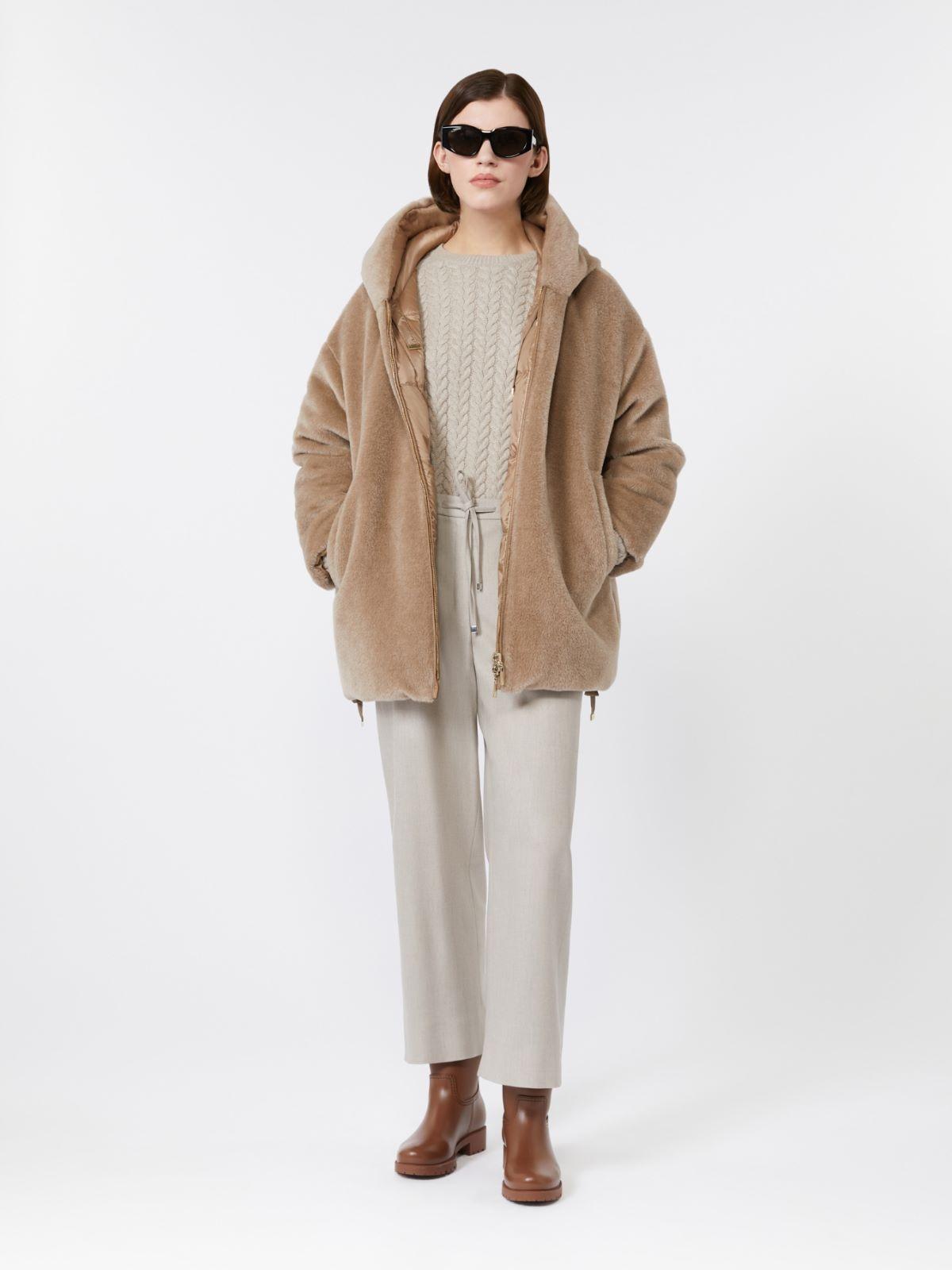 Giacca imbottita reversibile in alpaca e lana OLIVIA 040 MAX MARA THE CUBE 