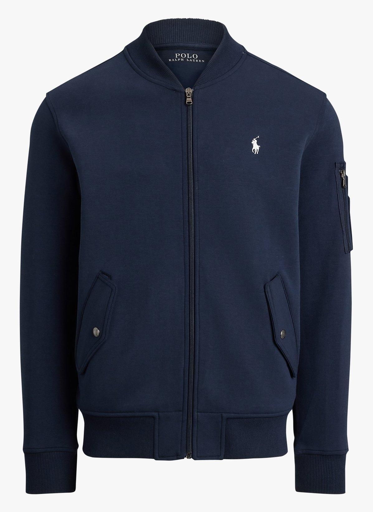 Giubbino con zip in misto cotone 710980339 001 RALPH LAUREN 