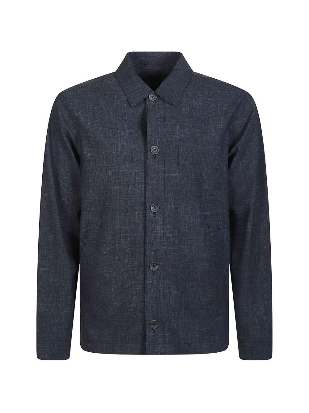 Herno Button-Up Overshirt<BR/> GI000602U12880S 9200 HERNO 
