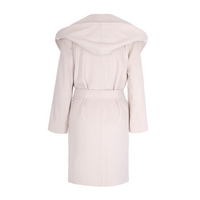 Cappotto con cappuccio in lana NEWMANG 048 MAX MARA STUDIO 