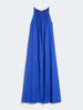 Abito in popeline di cotone - Blu
