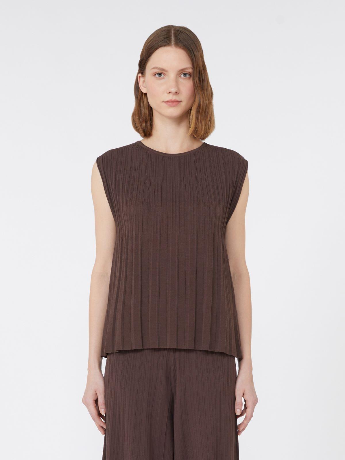 T-shirt in filato plissé ANTIOPE 005 WEEKEND 