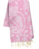Telo mare Foutas in cotone con jacquard bandana