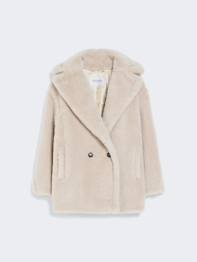 Teddy Bear Icon Coat corto in alpaca e lana OLGA 002 MAX MARA 