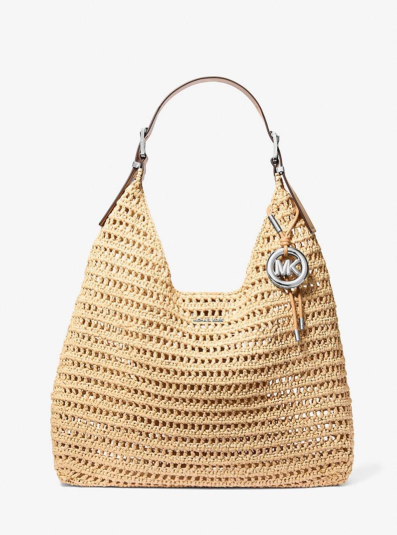 Borsa hobo Nolita grande con finitura crochet 30S6SY5H1W 202 MICHAEL KORS 