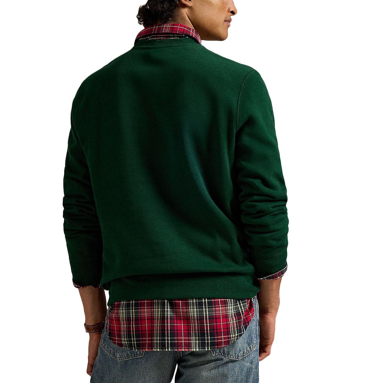 Felpa in cotone con stampa Polo Bear 710981794 001 RALPH LAUREN 