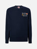 Maglione a girocollo Heron Light con ricamo Sole, wishky e sei in pole position!