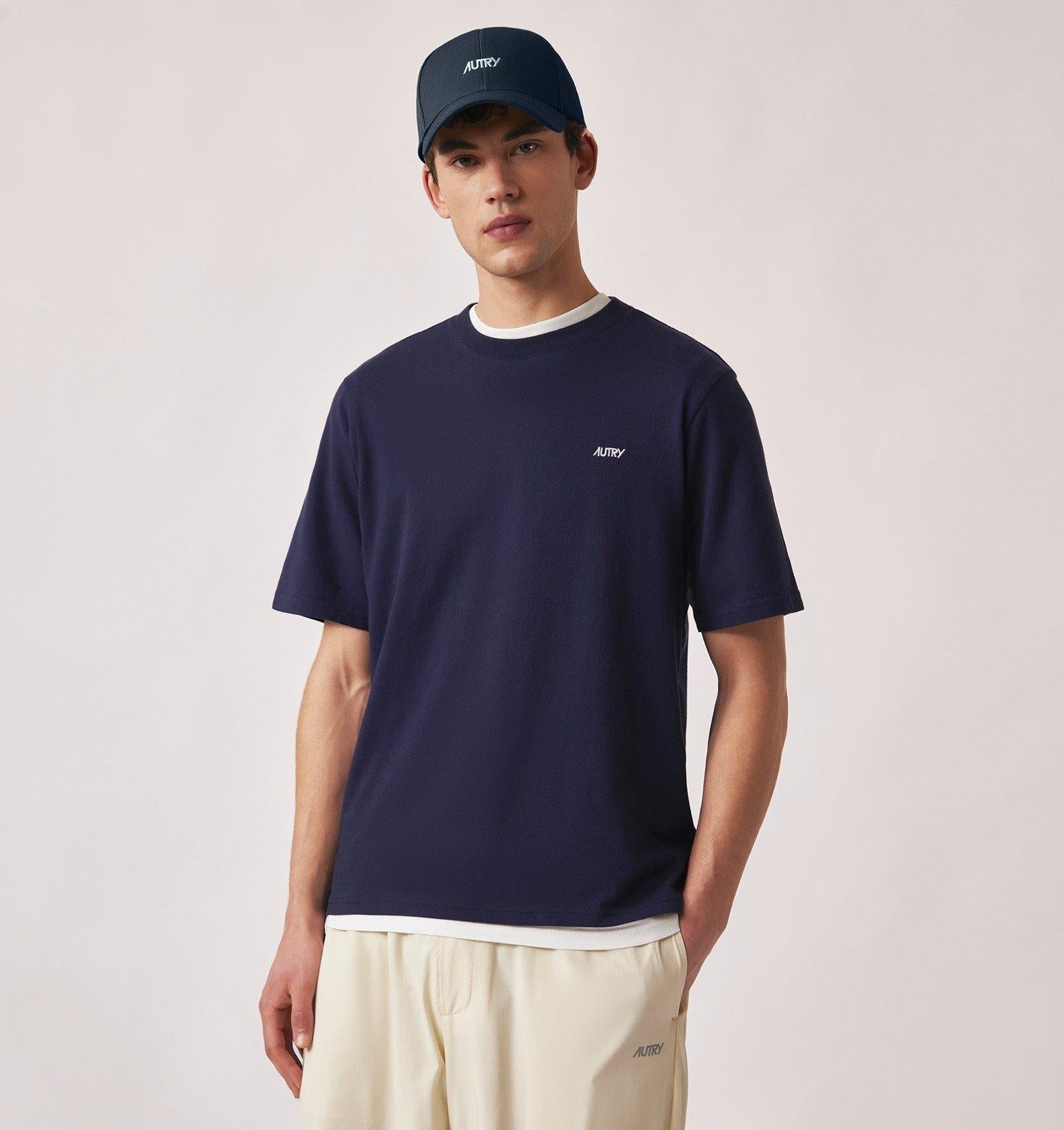 T-SHIRT LOGO AUTRY RICAMATO
