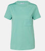 T-shirt donna  in jersey di cotone