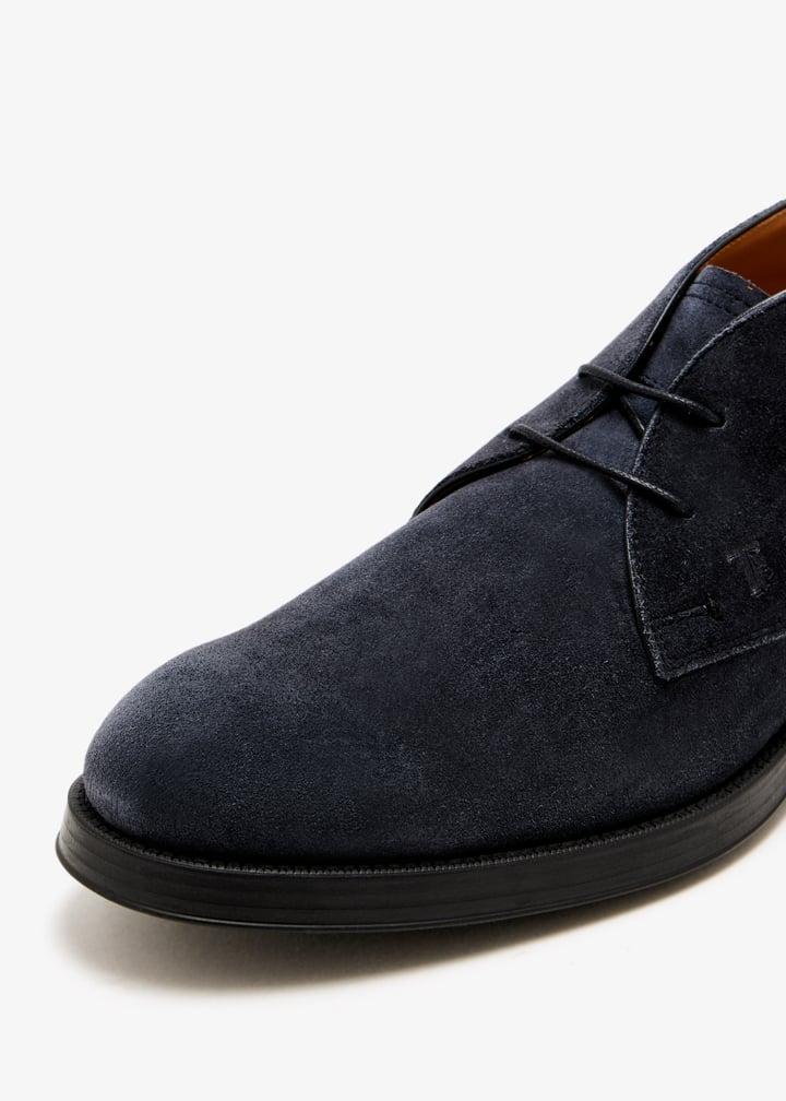 STIVALETTI IN PELLE SCAMOSCIATA XXM75L00D80RE0 U805 TOD'S 